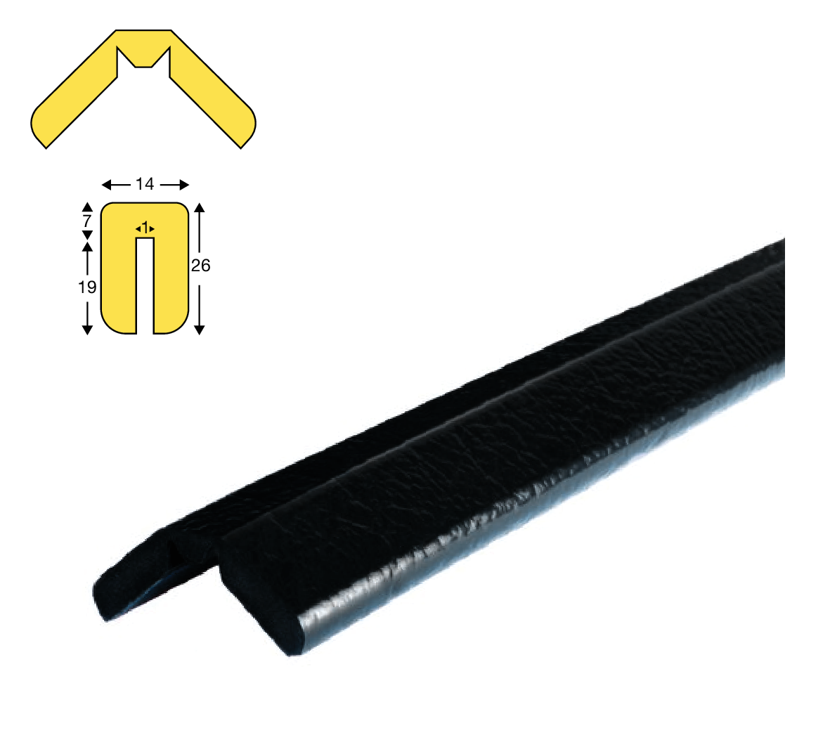 PROTECTIONS ARETES TYPE W  DE 0° A 160°
