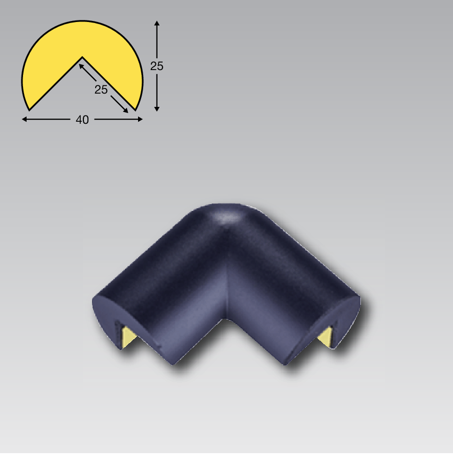 COIN DE PROTECTION TYPE A - 2 COTES