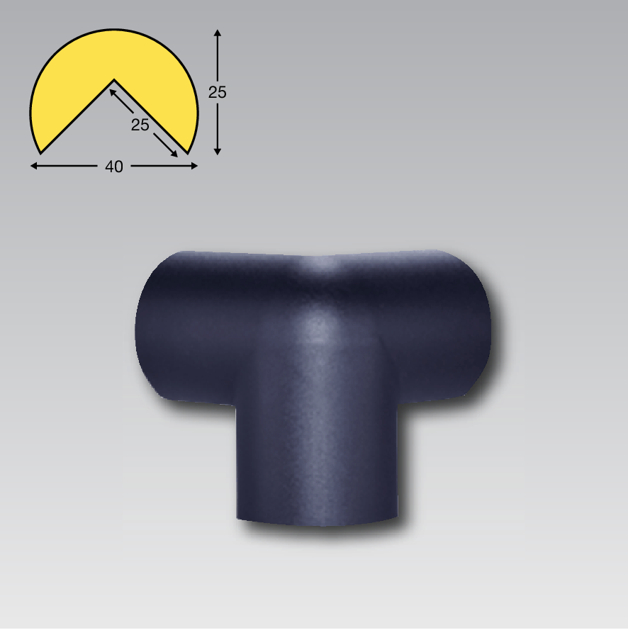 COIN DE PROTECTION TYPE A - 3 COTES
