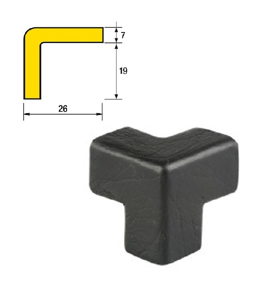 COIN DE PROTECTION TYPE E - 3 COTES