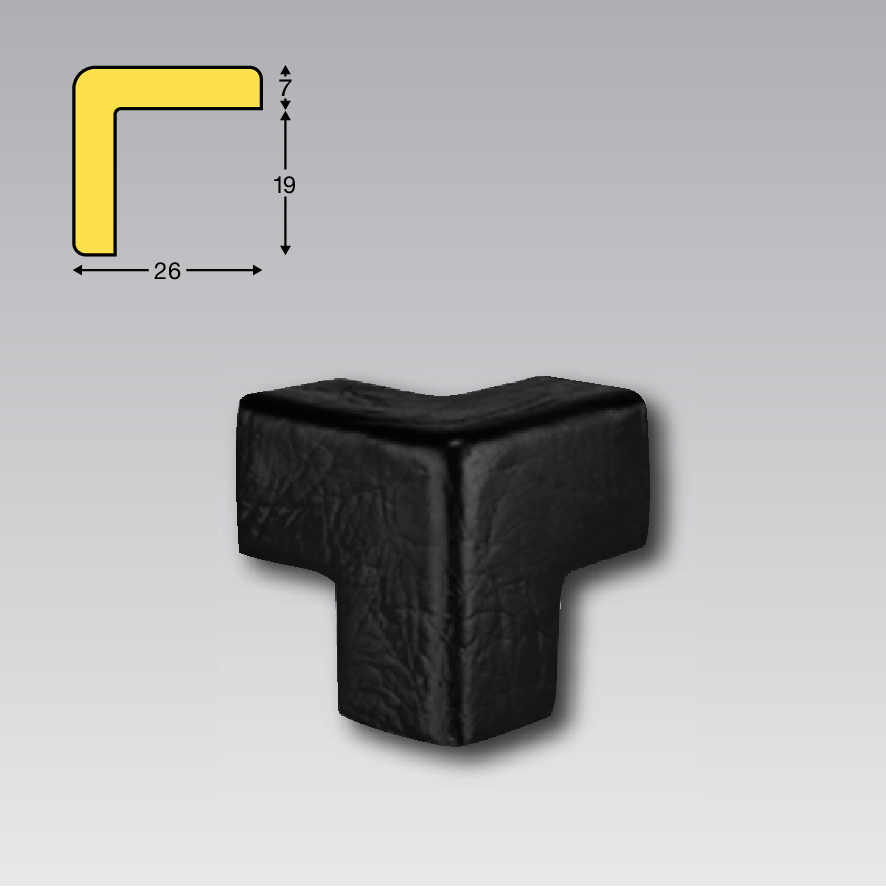 COIN DE PROTECTION TYPE E - 3 COTES