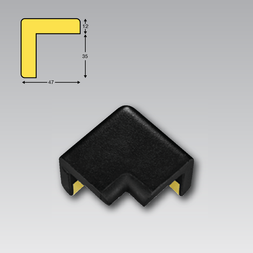 COINS DE PROTECTION TYPE H - 2 COTES