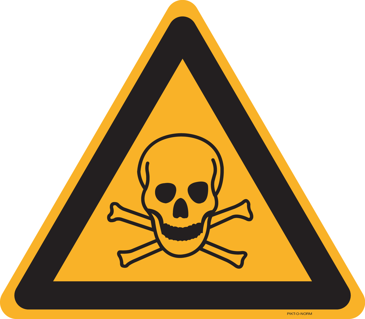 AVERTISSEMENT DANGER MATIÈRES TOXIQUES