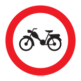 BROMFIETSEN VERBODEN