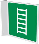 VLUCHTLADDER ISO7010-E059