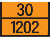 ADR BORD MET GEVARENCODE 30/1202
