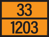 ADR BORD MET GEVARENCODE 33/1203