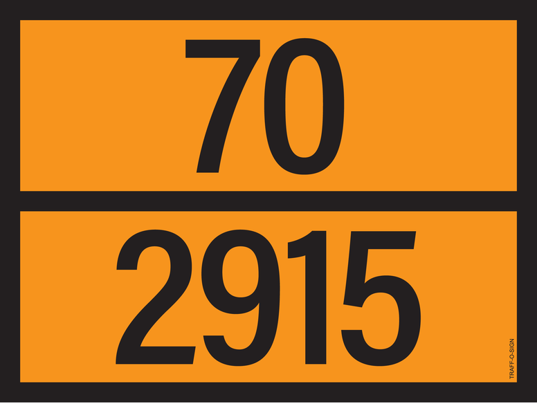 ADR BORD MET GEVARENCODE 70/2915