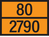ADR BORD MET GEVARENCODE 80/2790