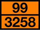 ADR BORD MET GEVARENCODE 99/3258