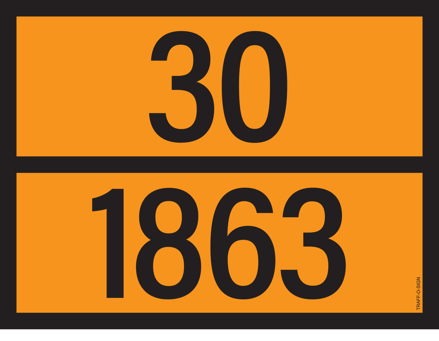 ADR BORD MET GEVARENCODE 30/1863