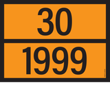ADR BORD MET GEVARENCODE 30/1999