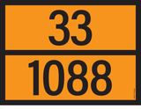 ADR BORD MET GEVARENCODE 33/1088