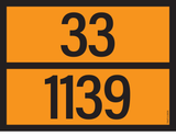 ADR BORD MET GEVARENCODE 33/1139