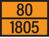 ADR BORD MET GEVARENCODE 80/1805