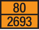 ADR BORD MET GEVARENCODE 80/2693