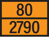 ADR BORD MET GEVARENCODE 80/2790