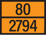 ADR BORD MET GEVARENCODE 80/2794