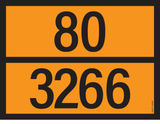 ADR BORD MET GEVARENCODE 80/3266
