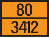 ADR BORD MET GEVARENCODE 80/3412