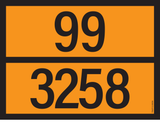 ADR BORD MET GEVARENCODE 99/3258