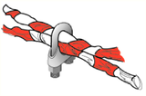 CONNECTEUR CORDE M8