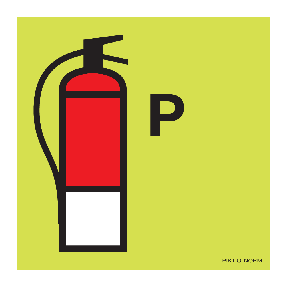POWDER FIRE EXTINGUISHER