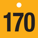 ZWARTE CIJFERS 151 tot 200 op PP.GEEL