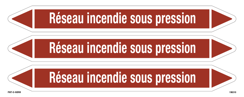 RÉSEAU INCENDIE