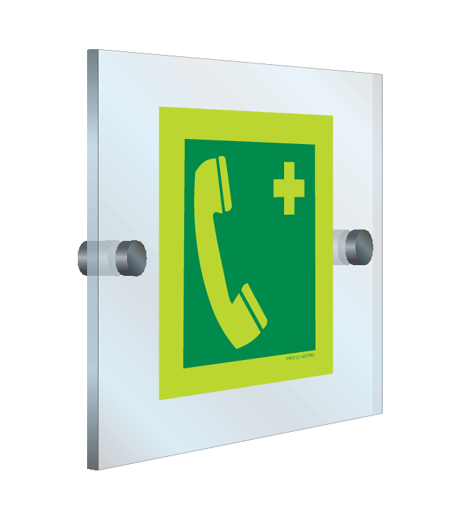 NOODTELEFOON  ISO7010-E004