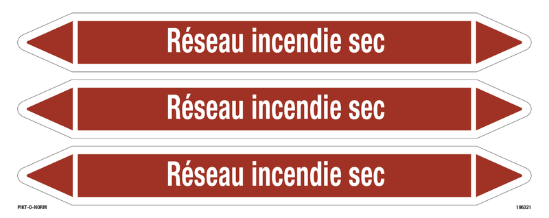 RÉSEAU INCENDIE SEC