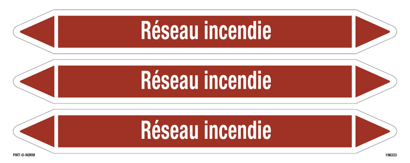 RÉSEAU INCENDIE SOUS PRESSION