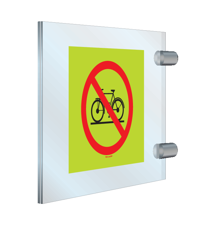 INTERDIT AUX BICYCLETTES