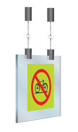 INTERDIT AUX BICYCLETTES