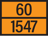 ADR BORD MET GEVARENCODE 60/1547