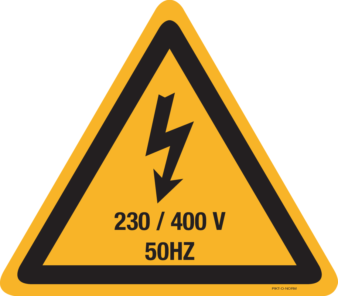 230/400 V 50Hz