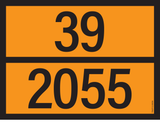 ADR BORD MET GEVARENCODE 39/2055