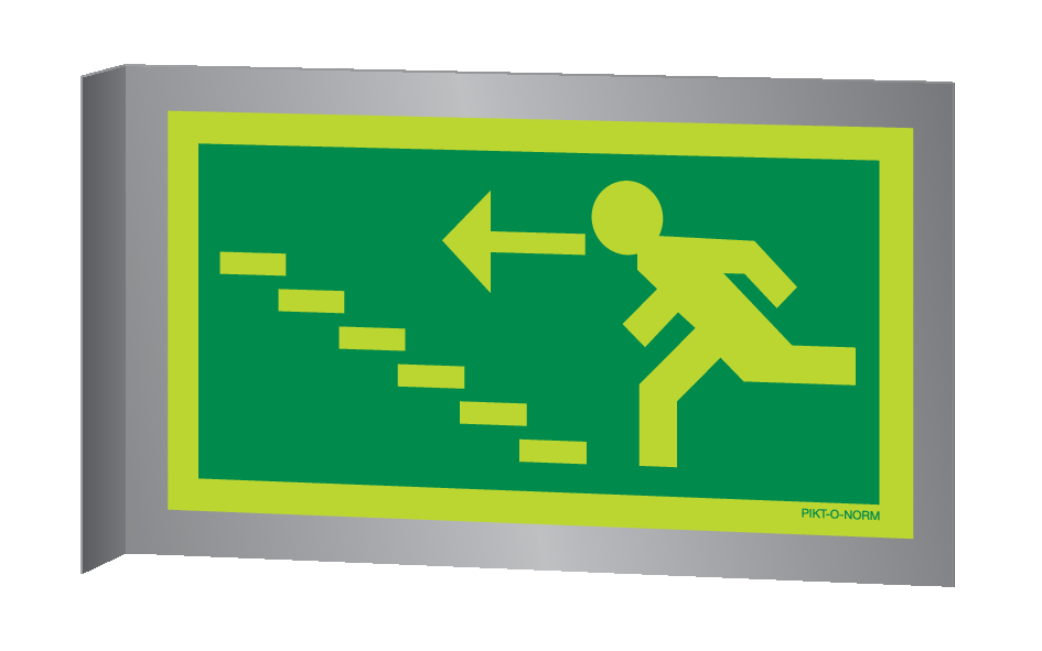 ISSUE DE SEC.ESCALIER GAUCHE VERS HAUT