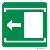 FAIRE COULLISER LA PORTE VERS LA GAUCHE