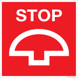 STOP, BOUTON D'ARRÊT D'URGENCE