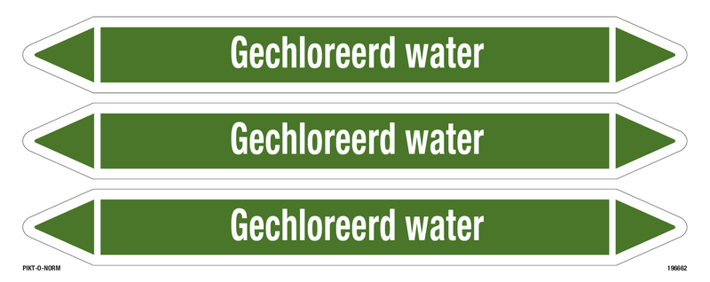 GECHLOREERD WATER