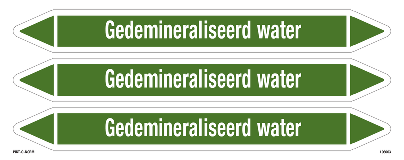 GEDEMINERALISEERD WATER