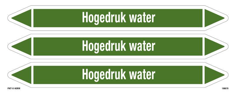 HOGEDRUK WATER