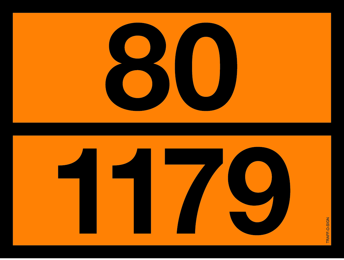 ADR BORD MET GEVARENCODE 80/1179