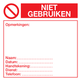 BESCHRIJFBARE ONDERH.LABELS