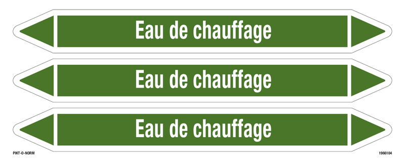 EAU DE CHAUFFAGE