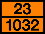 ADR BORD MET GEVARENCODE 23/1032