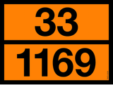 ADR BORD MET GEVARENCODE 33/1169
