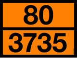 ADR BORD MET GEVARENCODE 80/3735