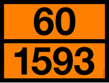 ADR BORD MET GEVARENCODE 60/1593
